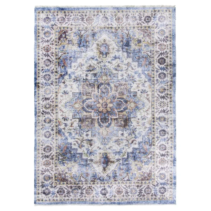 Modena Vita Rug - Blue Cream | Murphy Furniture