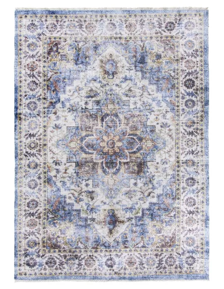 Modena Vita Rug - Blue Cream | Murphy Furniture