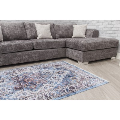 Modena Vita Rug - Blue Cream | Murphy Furniture