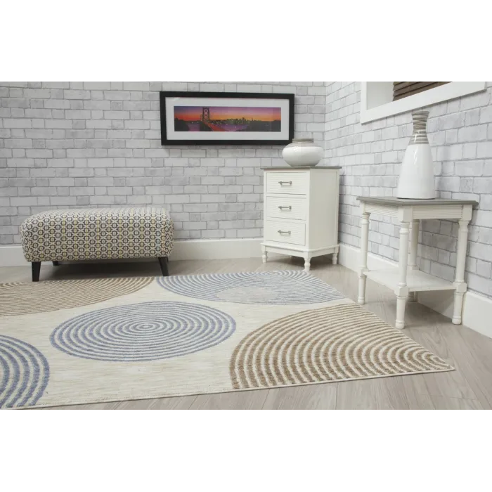 Revive Arco Rug - Cream | Murphy Furniture
