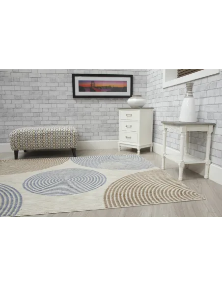 Revive Arco Rug - Cream | Murphy Furniture