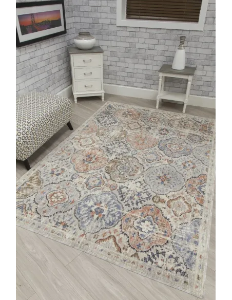 Revive Harmony Rug - Cream/Multicoloured | Murphy Furniture