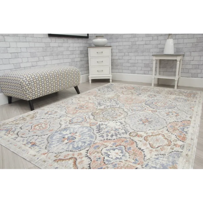 Revive Harmony Rug - Cream/Multicoloured | Murphy Furniture