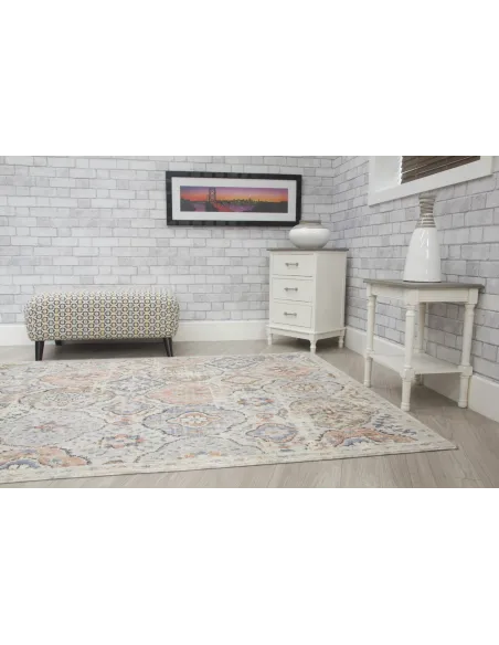 Revive Harmony Rug - Cream/Multicoloured | Murphy Furniture