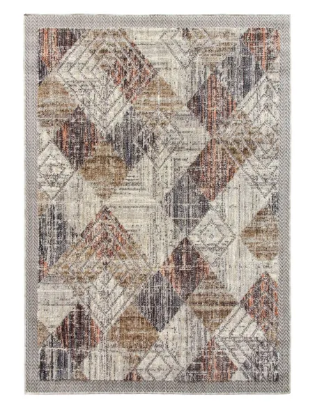 Revive Rhomba Rug - Beige/Cream | Murphy Furniture