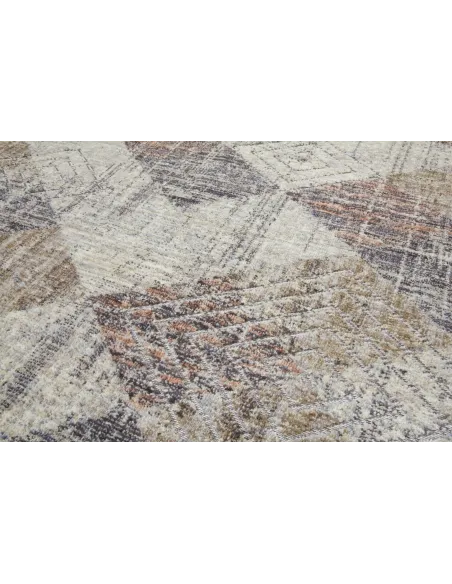 Revive Rhomba Rug - Beige/Cream | Murphy Furniture