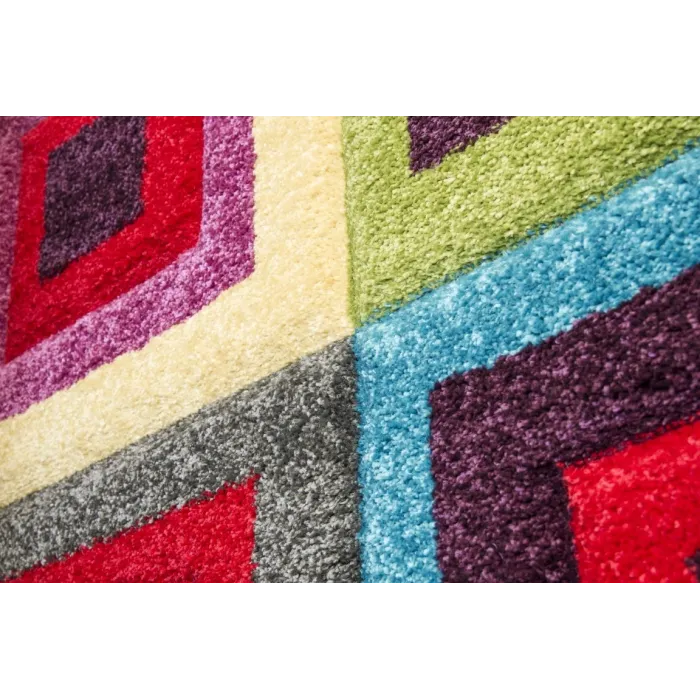 Candy Squares Rug - Multicolour | Murphy Furniture