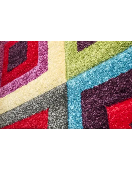 Candy Squares Rug - Multicolour | Murphy Furniture