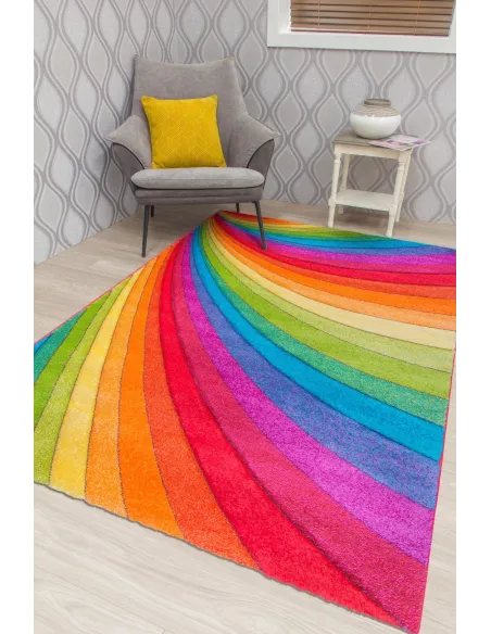 Candy Rainbow Rug - Multicolour | Murphy Furniture