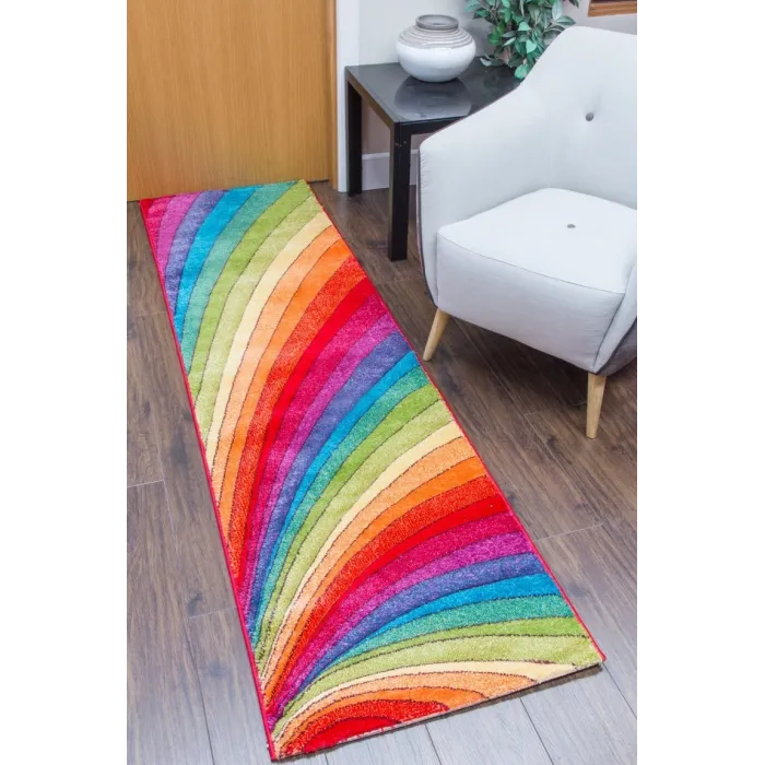 Candy Rainbow Rug - Multicolour | Murphy Furniture