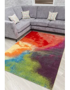 Candy Pinwheel Rug - Multicolour | Murphy Furniture