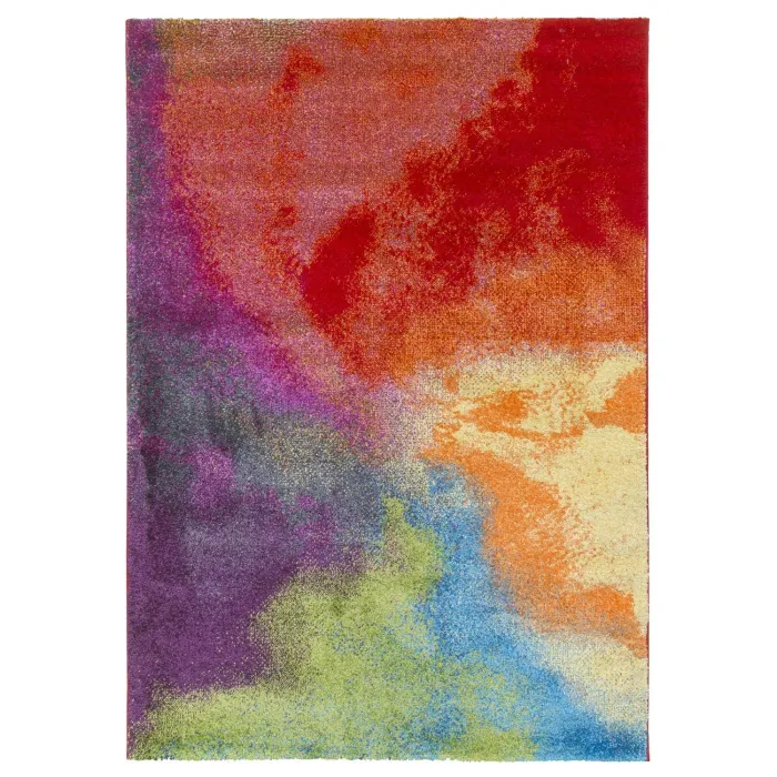 Candy Pinwheel Rug - Multicolour | Murphy Furniture
