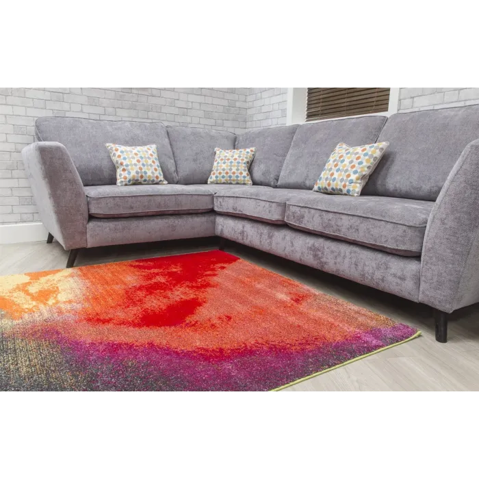 Candy Pinwheel Rug - Multicolour | Murphy Furniture