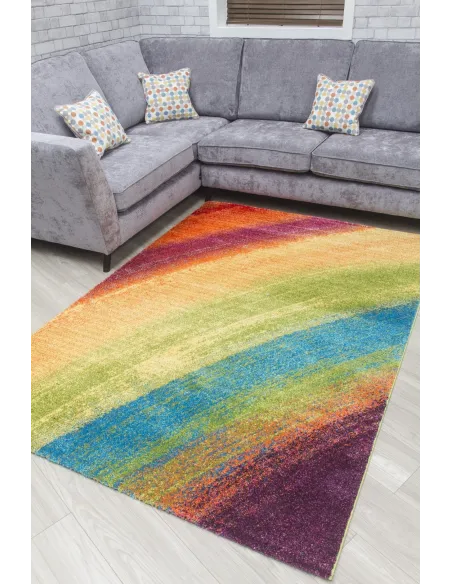 Candy Spectrum Rug - Multicolour | Murphy Furniture