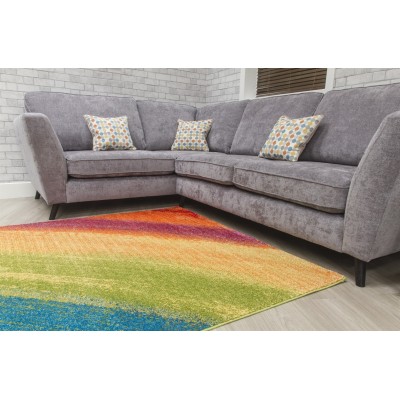 Candy Spectrum Rug - Multicolour | Murphy Furniture