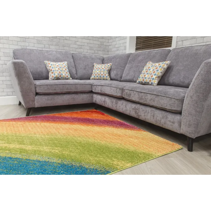 Candy Spectrum Rug - Multicolour | Murphy Furniture
