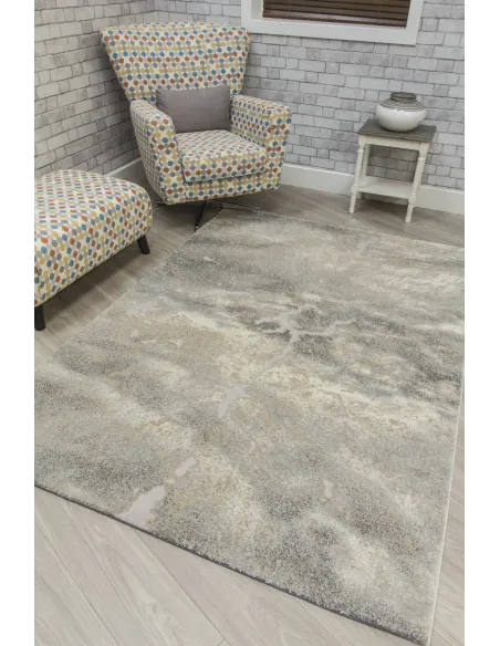Callisto Misty Rug - Light Grey/Cream | Murphy Furniture