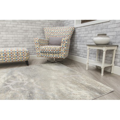 Callisto Misty Rug - Light Grey/Cream | Murphy Furniture