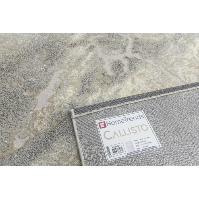 Callisto Misty Rug - Light Grey/Cream | Murphy Furniture