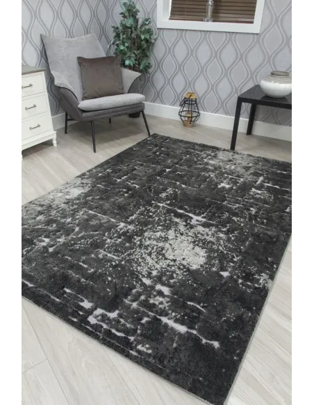 Bellini Mirage Rug - Dark Grey | Murphy Furniture