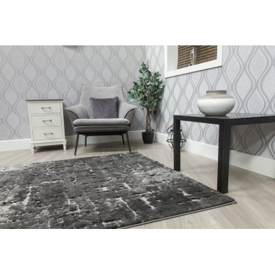 Bellini Mirage Rug - Dark Grey | Murphy Furniture