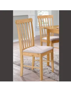 Cologne Dining Chair - Oak/Beige | Murphy Furniture