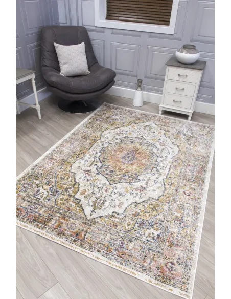 Boho Medallion Rug - Natural | Murphy Furniture
