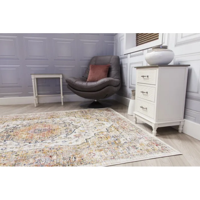 Boho Medallion Rug - Natural | Murphy Furniture