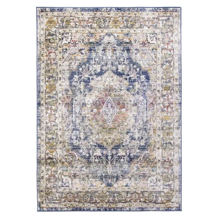 Boho Medallion Rug - Blue | Murphy Furniture