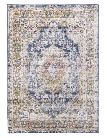Boho Medallion Rug - Blue | Murphy Furniture