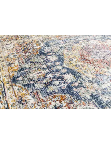 Boho Medallion Rug - Blue | Murphy Furniture