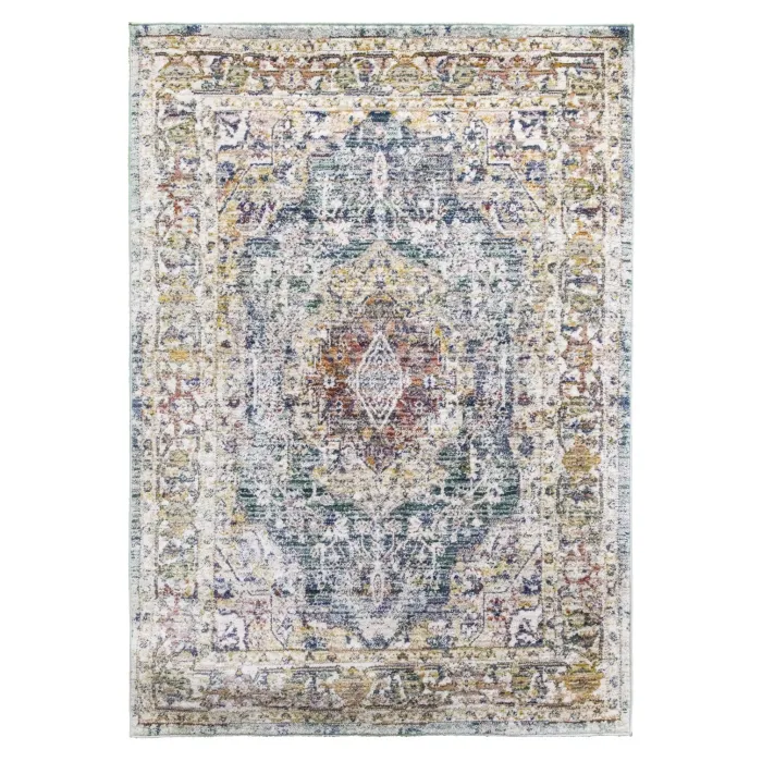 Boho Medallion Rug - Green | Murphy Furniture