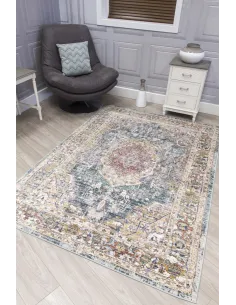 Boho Medallion Rug - Green | Murphy Furniture