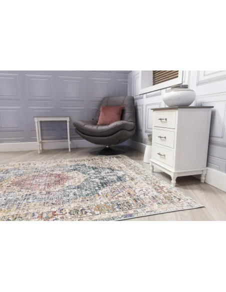 Boho Medallion Rug - Green | Murphy Furniture
