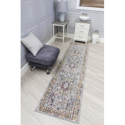 Boho Medallion Rug - Grey | Murphy Furniture