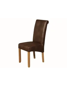 Sophie Dining Chair - Oak/Tan | Murphy Furniture