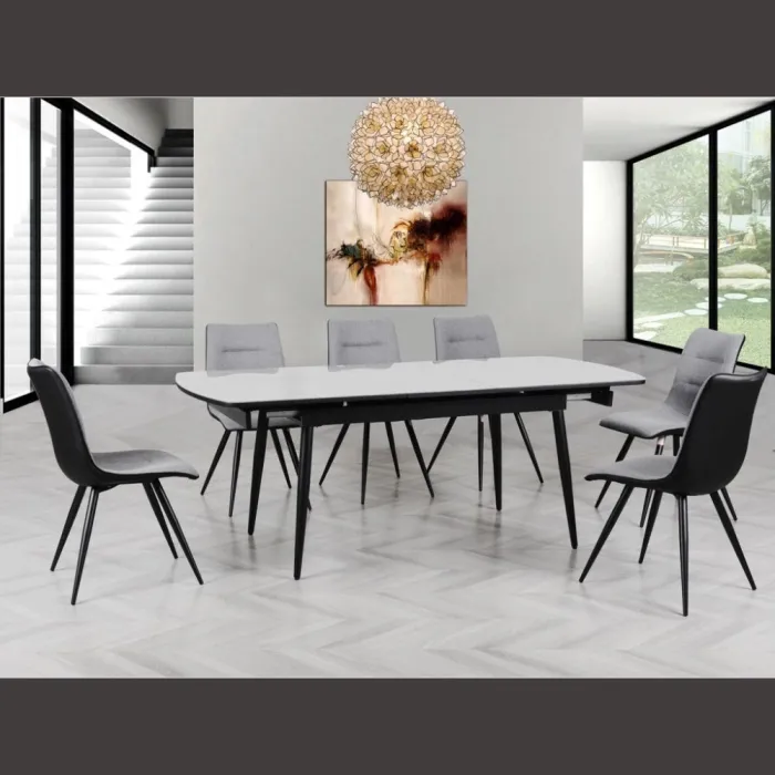 Cassino Dining Chair - Grey | Murphy Furniture