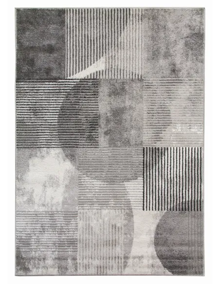 Casino Geo Rug - Grey | Murphy Furniture