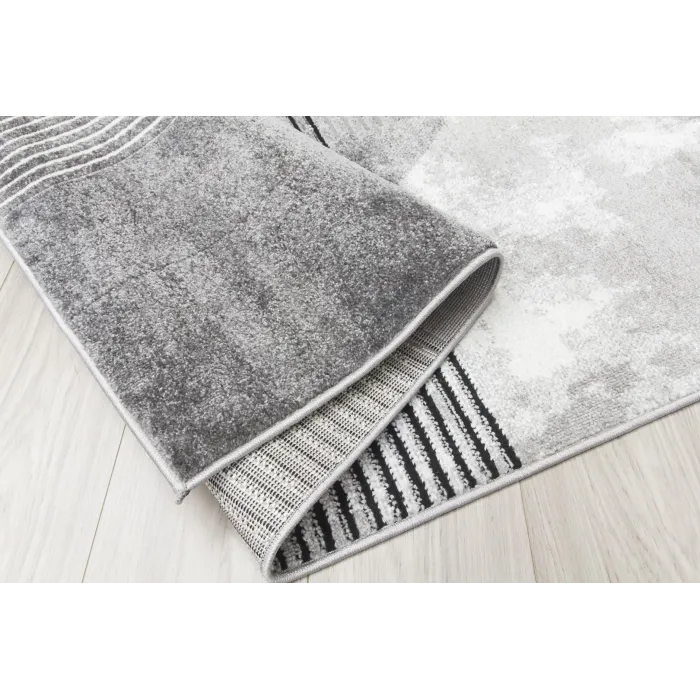 Casino Geo Rug - Grey | Murphy Furniture