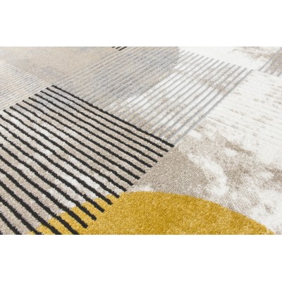 Casino Geo Rug - Ochre | Murphy Furniture