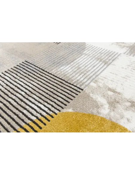 Casino Geo Rug - Ochre | Murphy Furniture