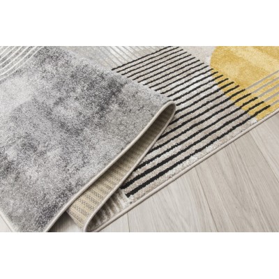 Casino Geo Rug - Ochre | Murphy Furniture