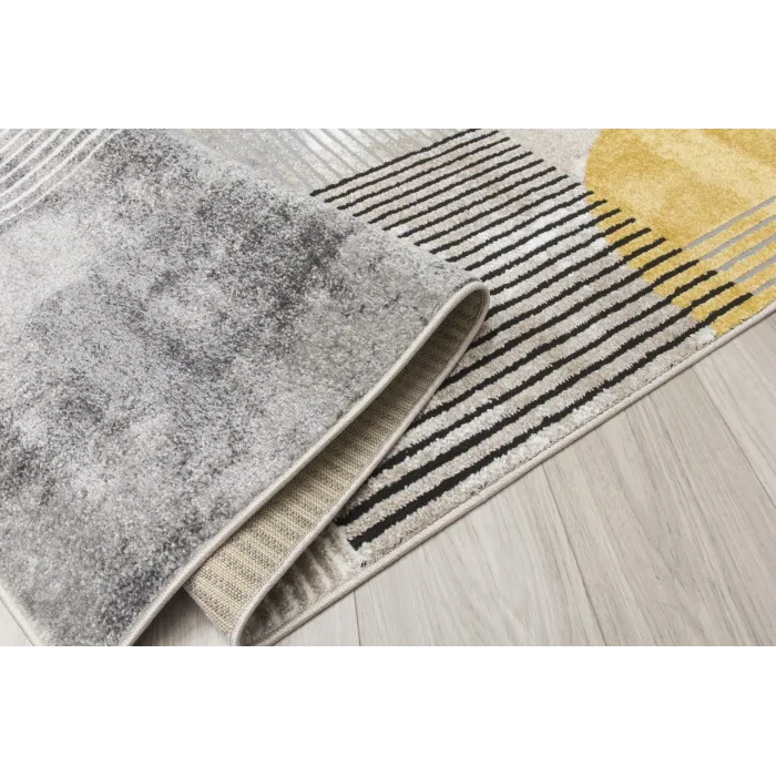 Casino Geo Rug - Ochre | Murphy Furniture