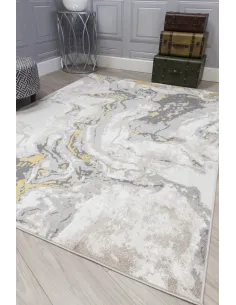Casino Marble Rug - Ochre | Murphy Furniture 2