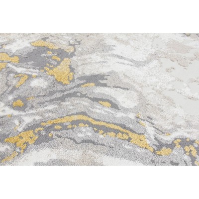Casino Marble Rug - Ochre | Murphy Furniture