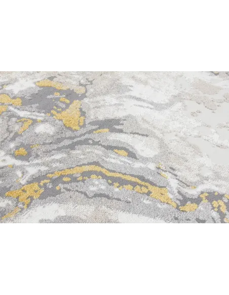 Casino Marble Rug - Ochre | Murphy Furniture