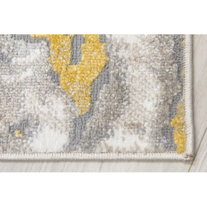 Casino Marble Rug - Ochre | Murphy Furniture
