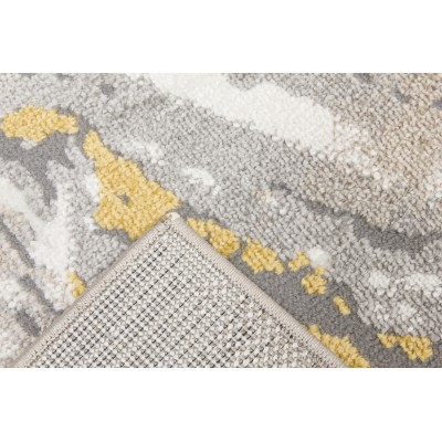Casino Marble Rug - Ochre | Murphy Furniture