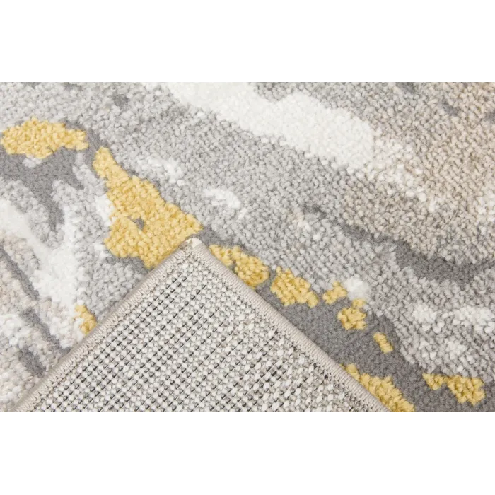 Casino Marble Rug - Ochre | Murphy Furniture