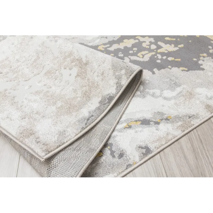Casino Marble Rug - Ochre | Murphy Furniture